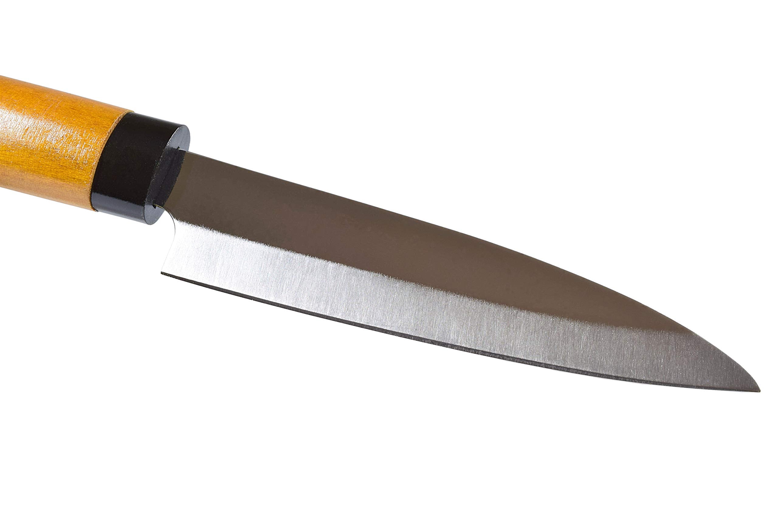 Seki Japan Small Fruit Knife Angular Edge Wooden Handle